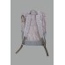 Freak Street Handmade Eco-Friendly Woven Cotton Backpack: Artisan Textured Daypack with Mushroom Embroidery Detail FSGI-58