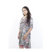 Multicolor Front Button Cotton Dress for Women – Chic & Versatile Style BGHB - 63