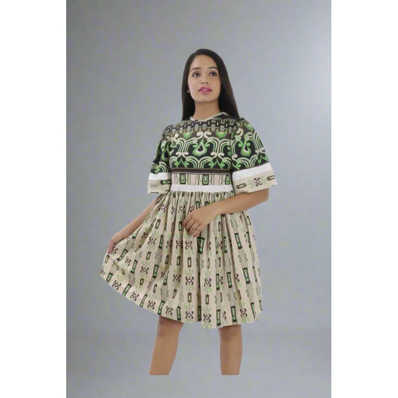 Freak Street Multi Colored Dress For Women BGHB-96