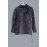 Stone Washed Pullover Hoodie with Button Neck U-59