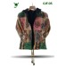 Bohemian Unisex Patchwork Fleece-Lined Hoodie – Handmade Hippie Jacket with Hood and Pockets CJF-05