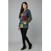 Hand Patchwork Hoodie with Distressed Rips and Polar Fleece Lining JK-01