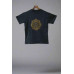 Handcrafted Mandala Printed Stone Wash Cotton T-Shirt – Boho Spiritual Wear B-01