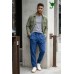 Unisex Casual Elastic Waist Joggers with Multi-Pocket Zip Detail FSGI-66