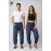 Unisex Urban Nomad Men's Stone-Washed Cargo Trousers – Ethnic Pattern Embroidery U-35
