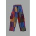 Bohemian Patchwork Hippie Trousers | Unisex Rainbow Festival Pants FSGI-10
